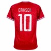 Camiseta de fútbol Dinamarca Eriksen 10 Primera Equipación Euro 2024 - Hombre